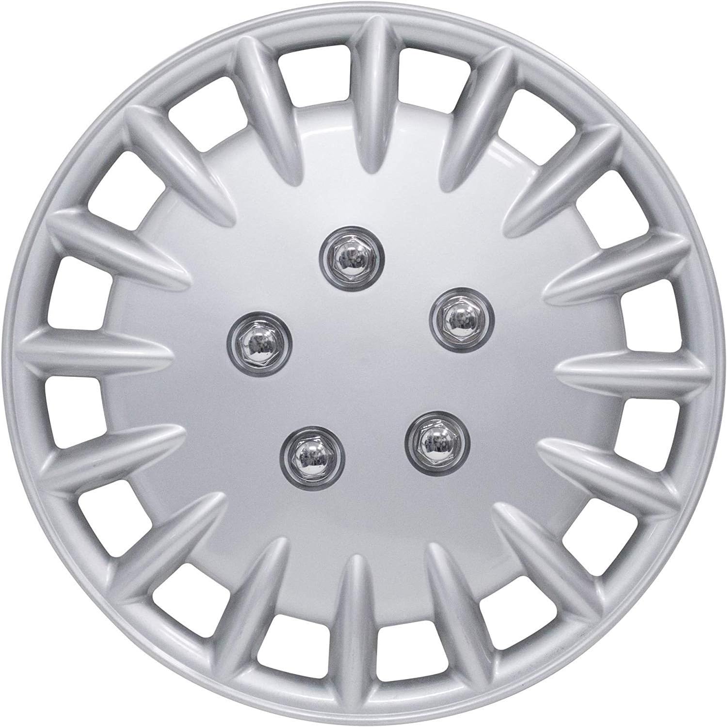 Streetwize SWUX47 Tornado Wheel Cover Set 16 in. Hubcap, Decorative