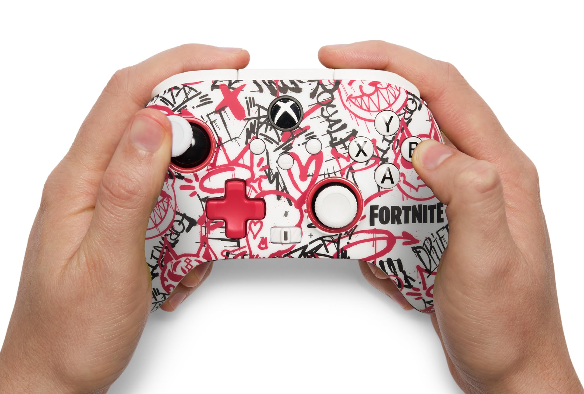 PowerA Wireless Controller for Xbox Series X|S - Fortnite SE, bonus virtual item included, hall effect thumbsticks, low latency wireless, Officially Licensed - for Xbox Series X|S and works on Xbox One and Windows 10/11, Bonus Virtual Item Included