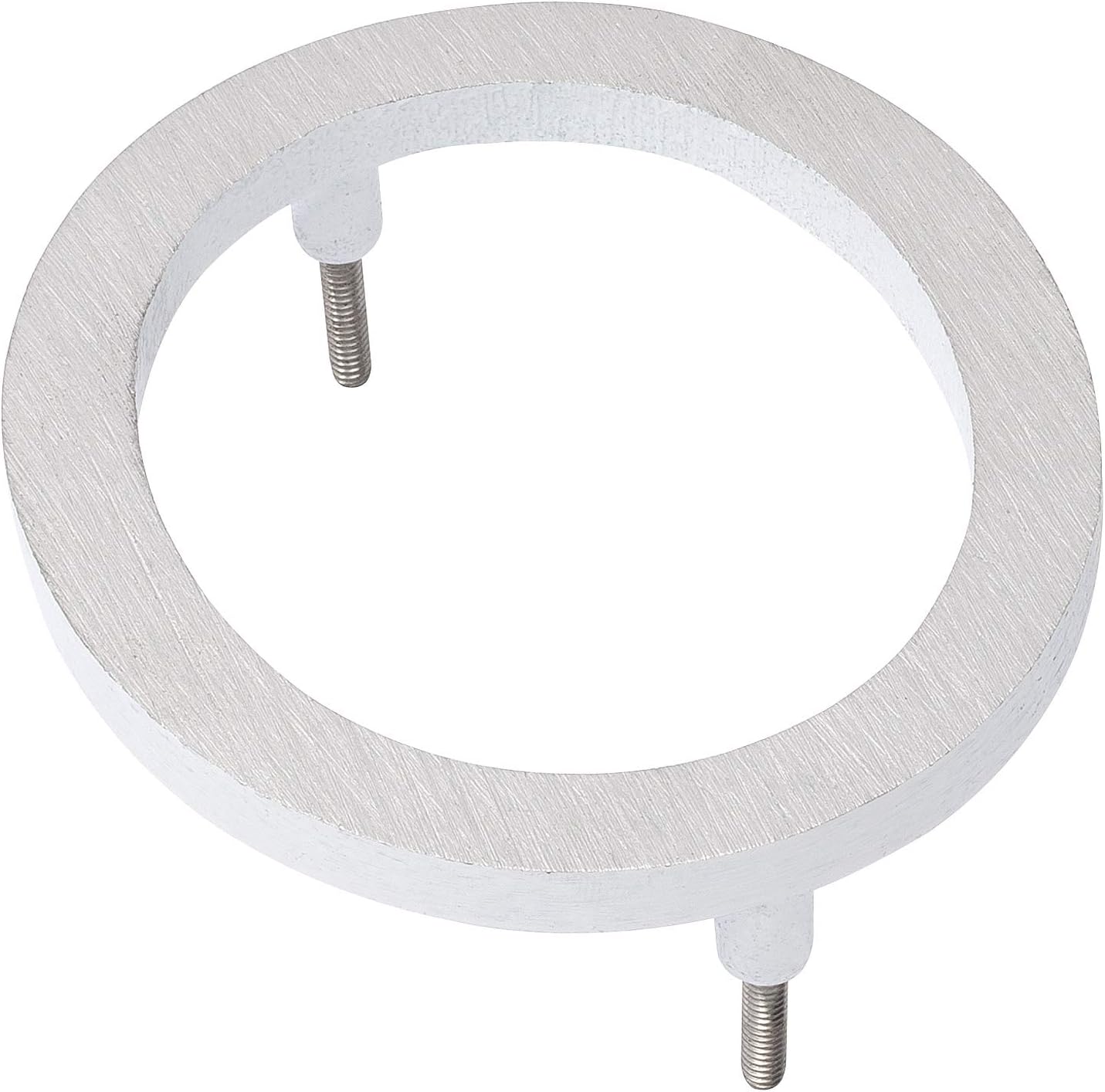 Address Signs - Montague Metal Products MHN-08-F-WE2-0 Solid Brushed Aluminum Modern Floating Address House Numbers, 8