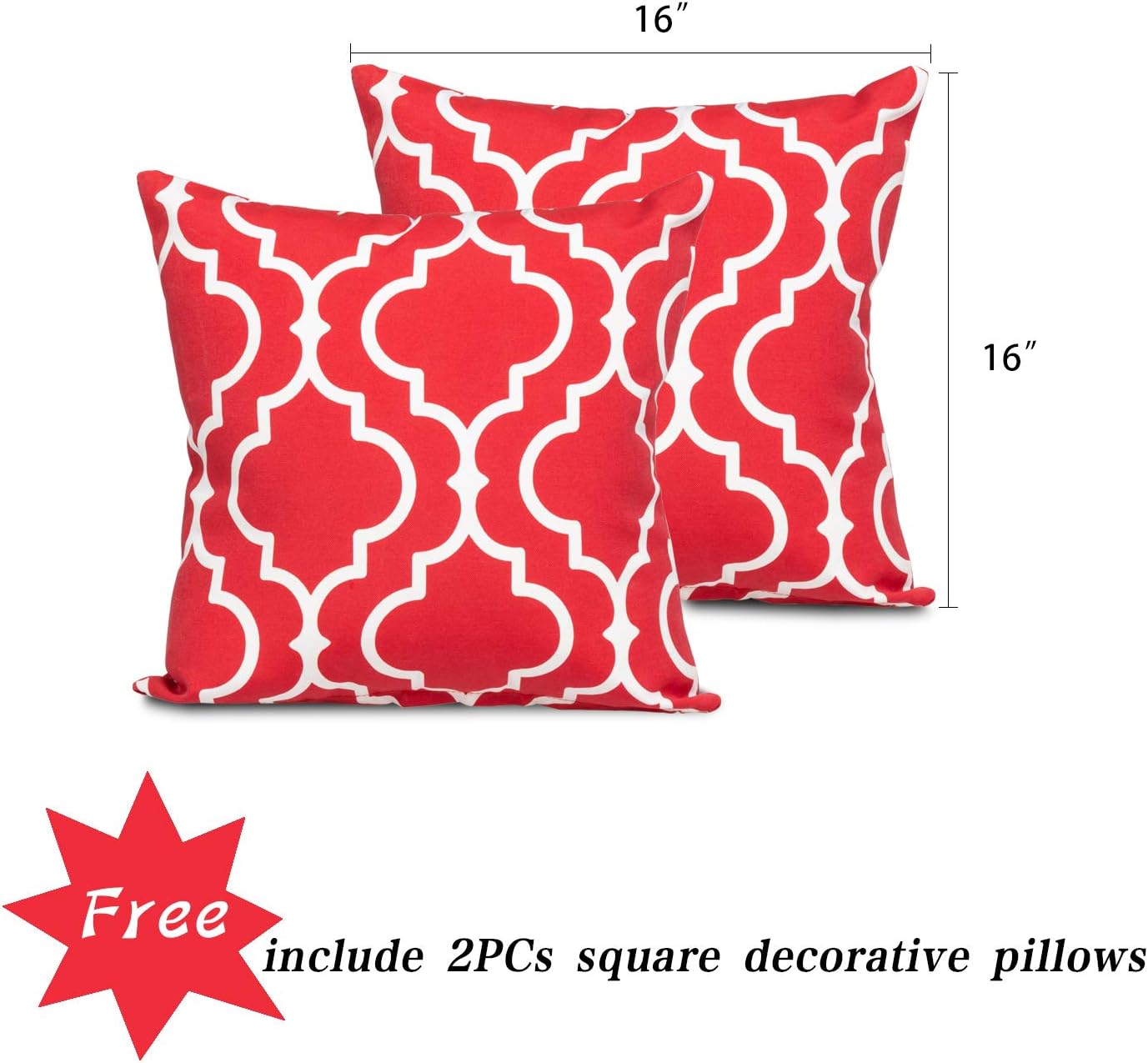 Kinsunny 7 Piece Outdoor Patio Furniture Set Wicker Sectional Sofa with 2 Pillows and Tea Table Patio Rattan Conversation Chair Sofa Set: Garden & Outdoor