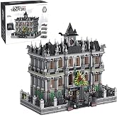 Lunatic Hospital - Building Blocks,7537 PCS Gothic Model Toy for Adults | BBTiloBrix Detailed Gothic Architecture with LED Lights, Challenging Build, Great Halloween Decor &amp; Collectible Display Kit