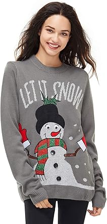 snowman sweatshirts women's