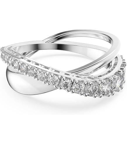 Amazon.com: Swarovski Mesmera Ring, Large Clear Crystal with a