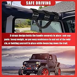 moveland Grab Handle Compatible with Jeep Wrangler