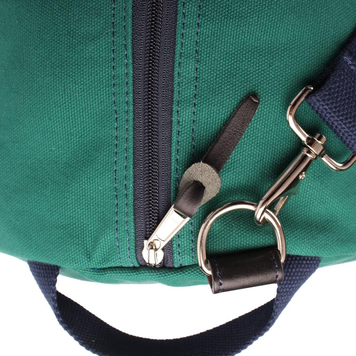  | Boarding Pass Forest Green "Work Hard, Play Hard" Duffel Bag | Travel Duffels