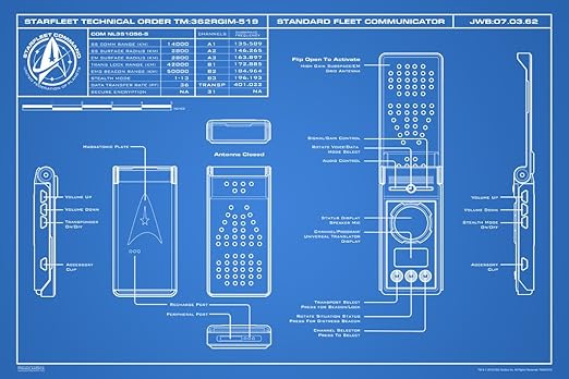 Amazon Com Pyramid America Star Trek Discovery Communicator