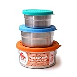 Ecolunchbox Seal Cup Trio 3-Piece Nesting Stainless