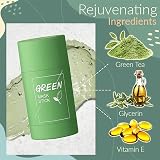 ZODENIS 2PCS Green Tea Mask Stick Face Cleansing Purifying Blackhead Acne view 2