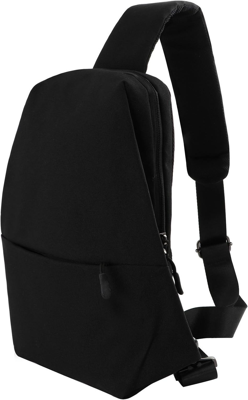 Sling Bag Chest Shoulder Backpack Crossbody Bags for Men Women Travel Outdoors Business (Small, 1707Black)