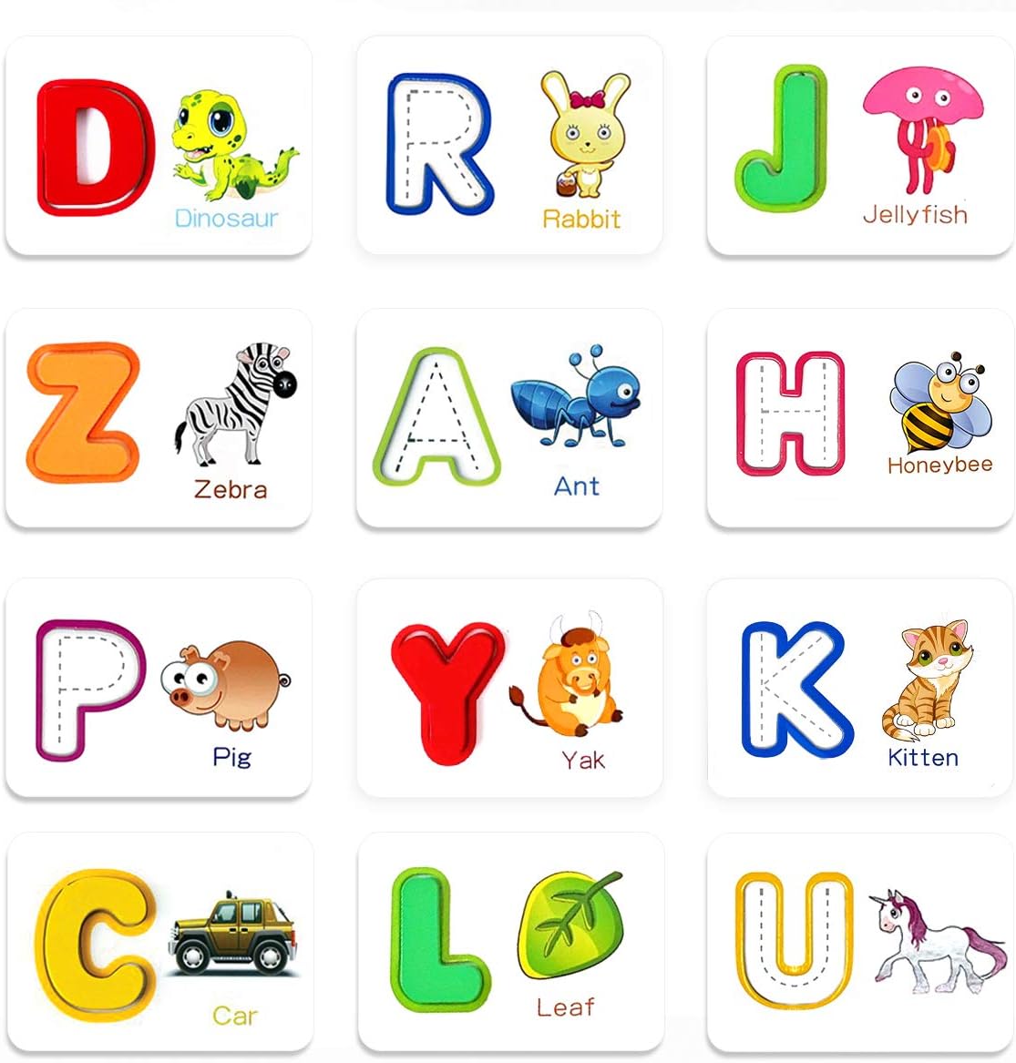 English Alphabet Flash Cards abc flash cards Letter flash cards for