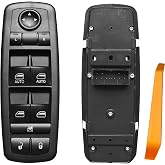 Master Power Window Switch Driver Side Front Left for Dodge Models | Door Control Button Fits 2016&ndash;2022 Ram 1500 2500 3500,2011&ndash;2019 Dodge Charger,2011-2020 Chrysler 200 300,Replaces 68139805AB