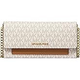Michael Kors Women's Jet Set Medium 2-in-1 Wallet on Chain Crossbody Bag