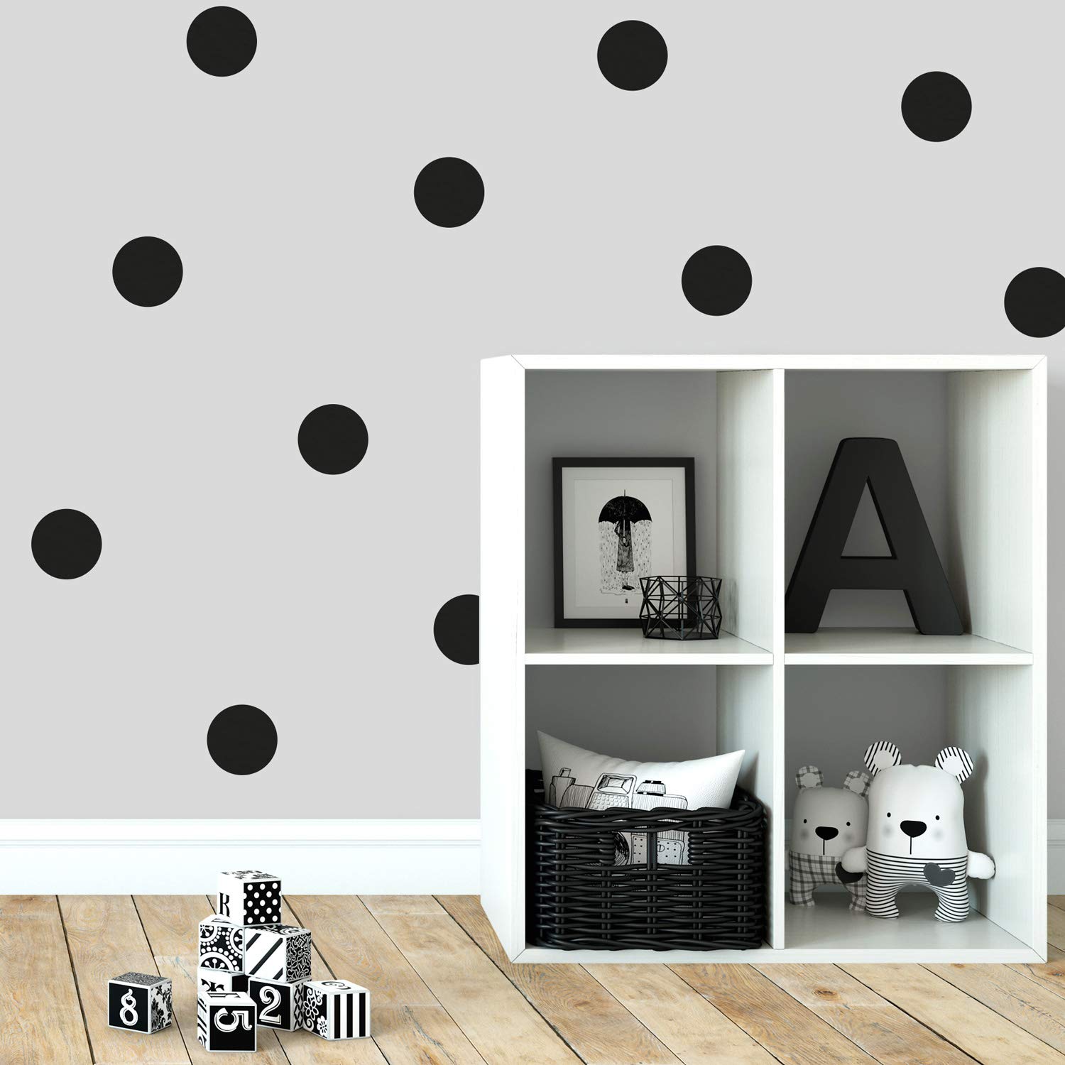 Spot Wall Stickers | Lots of Colours Options Available | Perfect for a Baby's Nursery or Child's Bedroom