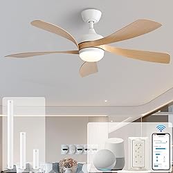 Sofucor 52" Smart Ceiling Fan, Indoor/Outdoor