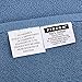 Amazon Brand – Pinzon Luxury 100% Cotton Banded Bath Mat - Marine