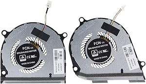CPU & GPU Cooling Fan for HP Envy X360 15-DS 15-DR 15M-DS 15M-DS0011DX L53542-001 L53541-001 L53867-001