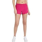 Champion Women's Shorts, Varsity Shorts, Moisture Wicking, Lightweight Gym Shorts for Women, 3.5" (Plus Size Available)