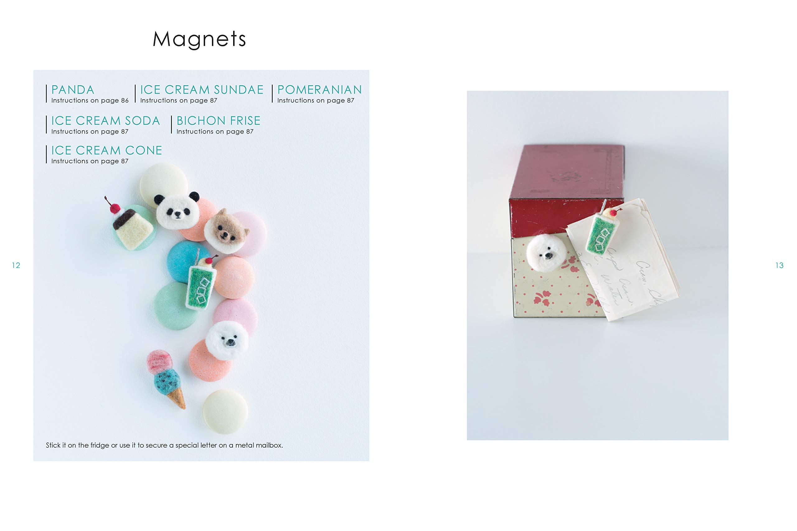 Yuko Sakuda Lovable Felted Animals: Enchanting Mascots, Pets and Accessories