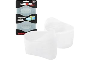 Laceeze Max Band. Keeps Shoe Laces Tied During All Sport Activities, Ribbed Technology