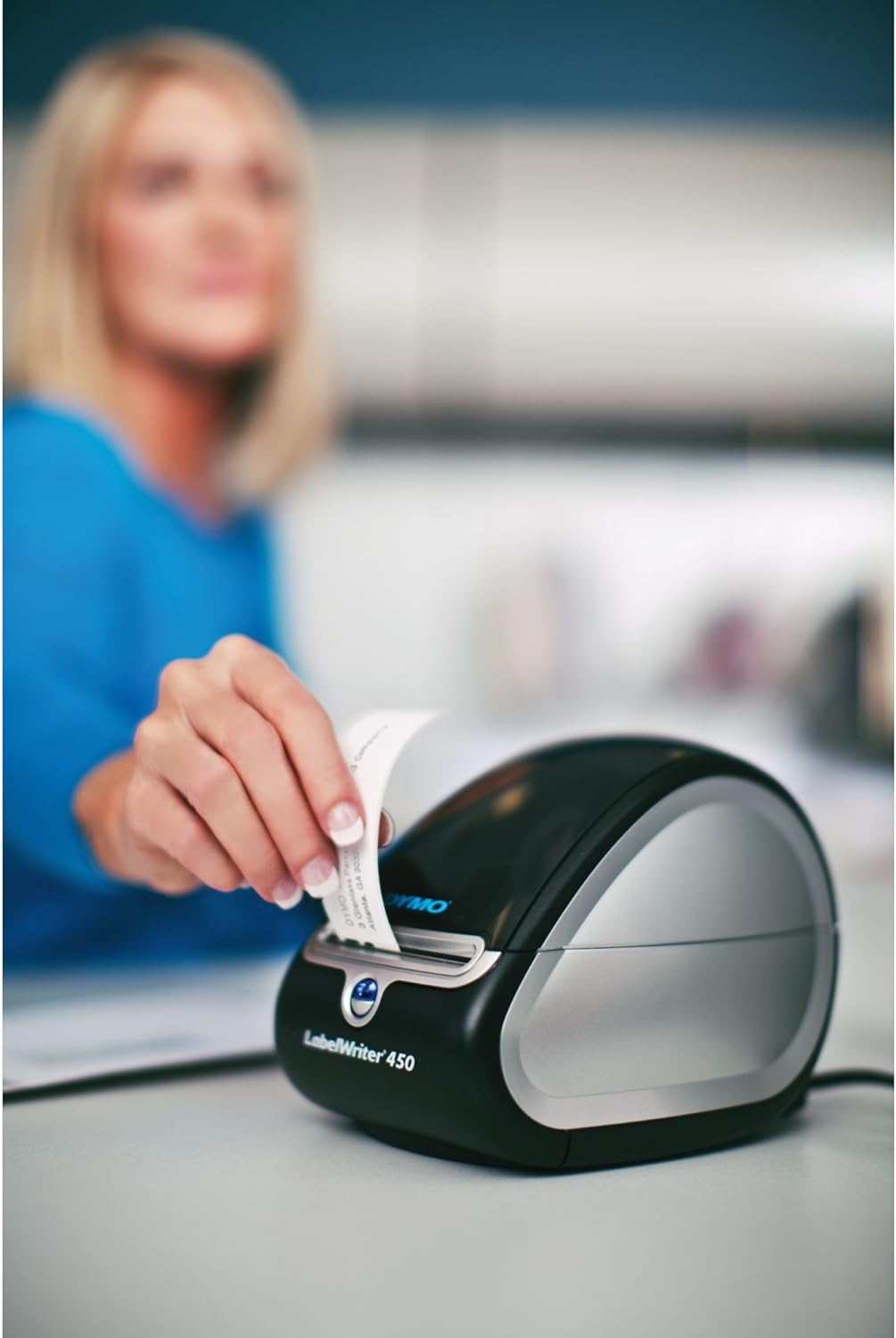 DYMO LabelWriter 450 Super Bundle - FREE Label Printer with 4 rolls of Shipping, File Folder and Multi-Purpose Labels (1957331), Black/Silver : Office Products
