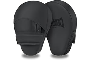 KUANG QUAN Boxing Pads Curved Focus Mitts, Training Pads,MMA Muay Thai Kickboxing Coaching Martial Arts Punching Hand Target Strike Shield & Boxing Mitts