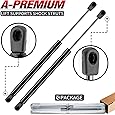 A-Premium Rear Window Lift Supports Shock Struts Replacement for Jeep Grand Cherokee WH 2005-2010 2-PC Set