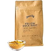 Jovvily Yellow Dock Root - 1lb - Natural Supplement - Gluten-Free - Lab-Verified