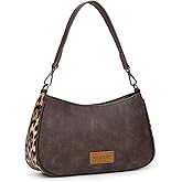 Wrangler Western Shoulder Bag for Women Small Purse Aztec Hobo Bag HandBag with Detachable Strap