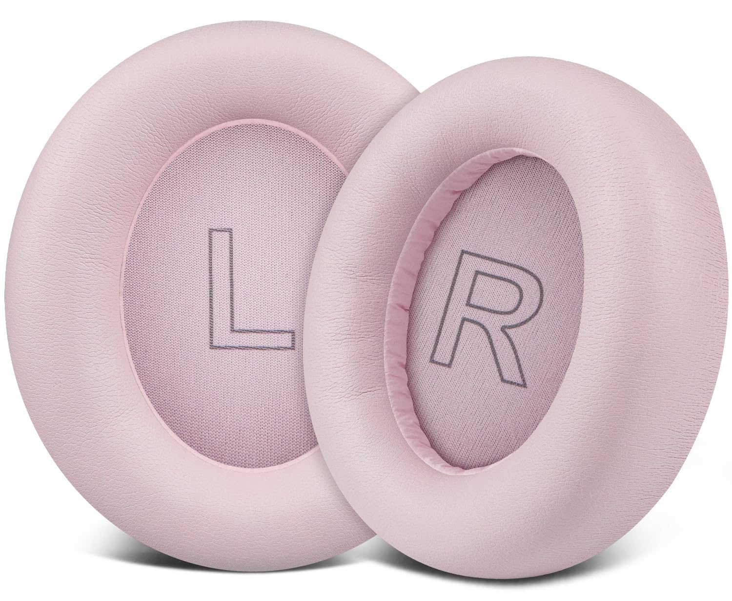 SOULWIT Earpads Replacement for Anker Soundcore Life Q30/Q35 Headphones, Ear Pads Cushions with Softer Protein Leather, Noise Isolation Foam - Pink