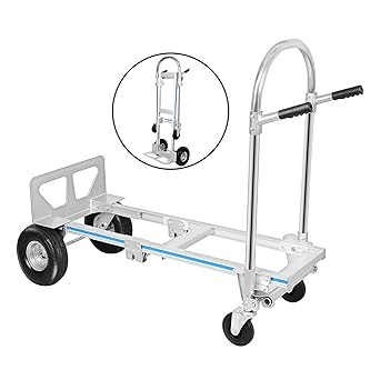 Autovictoria Aluminum Hand Truck 400KG Camión De Mano De Capacidad 2 En 1 Camión De Mano ...