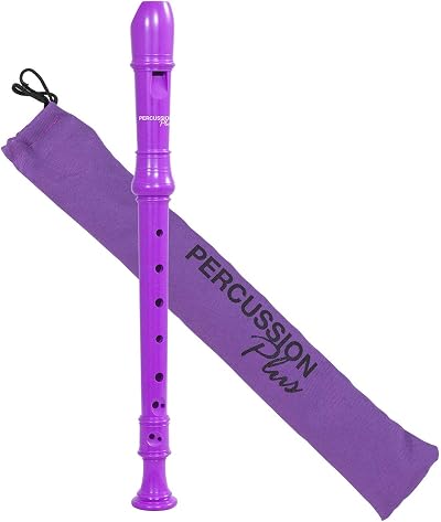 Percussion Plus PP1613 Colourful Soprano Descant Recorder Purple