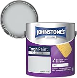 Johnstone's Washable Matte Paint Frosted Silver 2.5L Emulsion 12m2/L