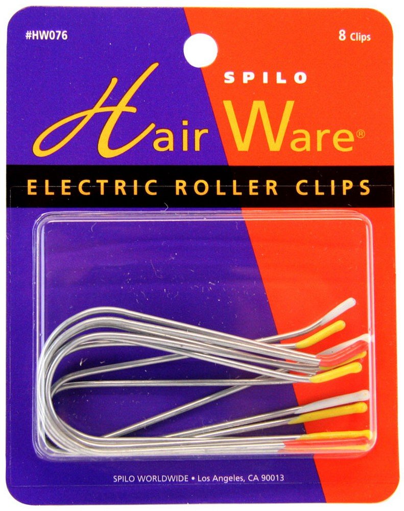 Buy Spilo Spilo Professional Electric Roller Clips, 8 counts Online at