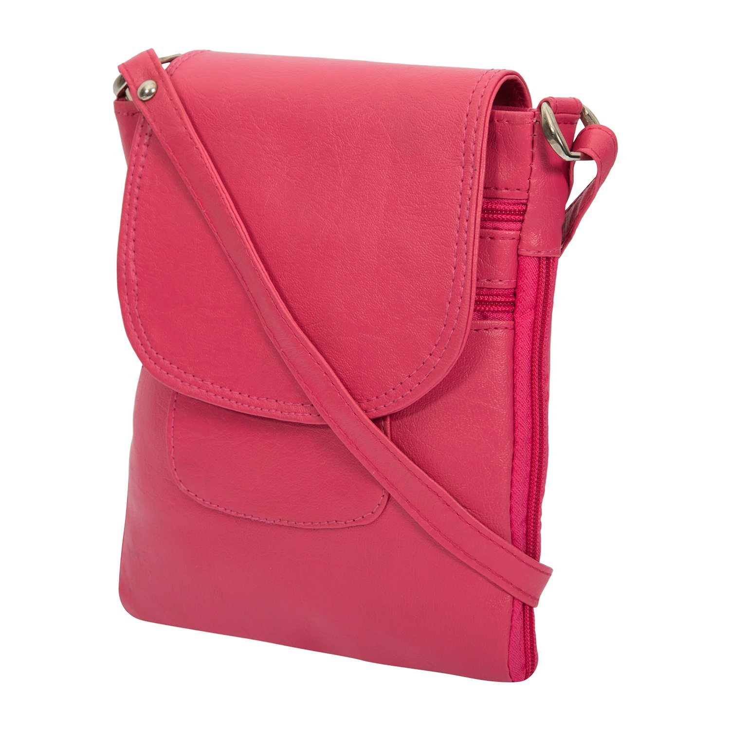 awesome fashions women's sling bag / side bag ( pink )
