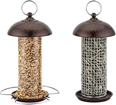 Iborn Bird Feeder Mini Feeder With Hanger For Wild Birds Seed