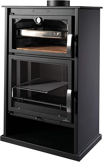 ESTUFA CON HORNO DE LEÑA BRONPI MODELO SUIZA: Amazon.es: Bricolaje y
