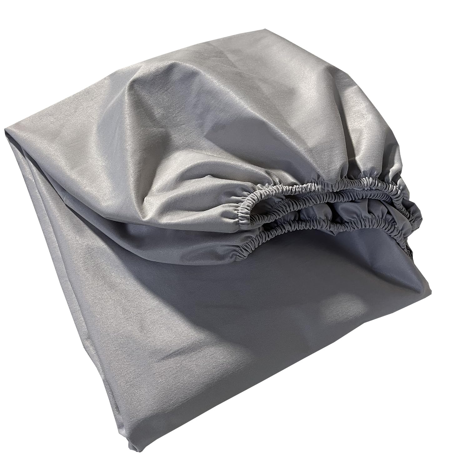 防水シーツ 敷き布団カバー シングル 全面防水 ワンタッチシーツ 敷き布団用 フィットシーツ 敷布団カバー 敷きぶとんカバー 敷きカバー 敷きシーツ 敷カバー 大人用 赤ちゃん 介護用シーツ 洗い替え 防ダニ 抗菌 (ライトグレー, シングル・105×215cm)