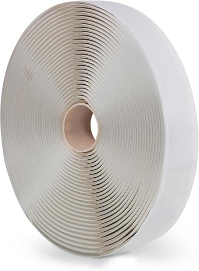 LLPT Butyl Seal Putty Tape 1 Pack White 3mm x 19mm x 10m WST343