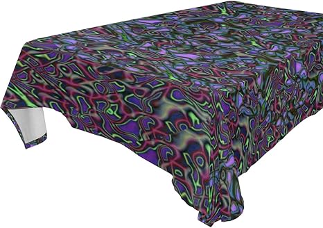 Amazon Morita 抽象芸術アーユニークト マーブルパターン紫 テーブルクロス テーブルカバー 汚れ防止 長方形 正方形 お手入れ簡単 テーブルマット インテリア テーブルクロス オンライン通販