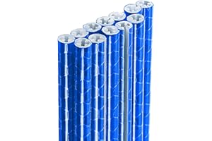 HARFINGTON 36pcs Bike Reflective Spoke Skins 0.2" Plastic Bicycle Spoke Reflectors Spoke Covers Trim Wrap Wheel 360°Visibilit