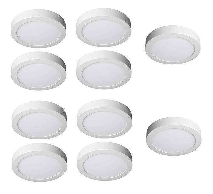 Buy DMak™ 15 Watt Round Surface White Led Panel Lights