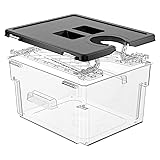 Sous Vide Container with Lid Double-Door-Opening