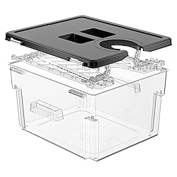 Sous Vide Container with Lid Double-Door-Opening