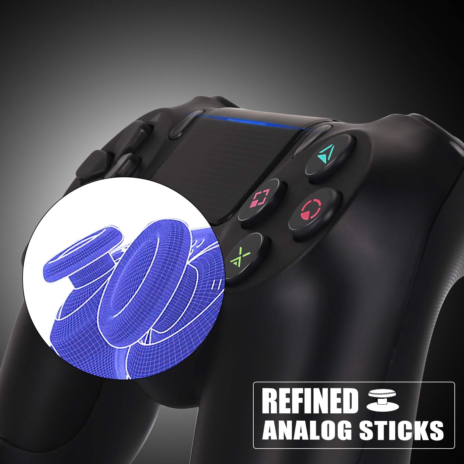 Wireless Controller for PS4, Remote for Sony Playstation 4 with