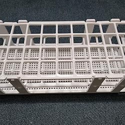 Pocomoco 3 Packs Plastic Test Tube Rack, 40 Holes