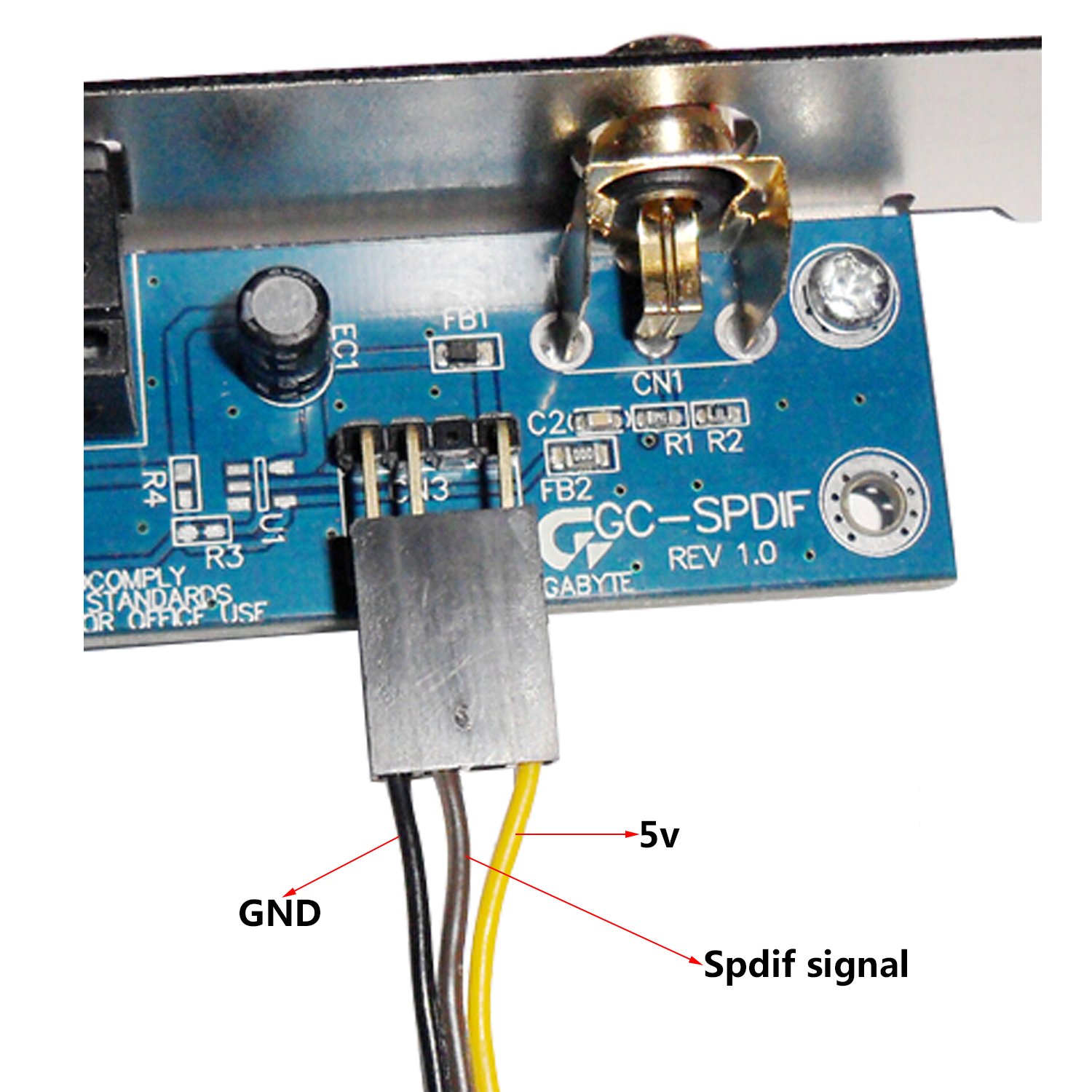 Spdif выход схема