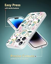 SCORPIFY for iPhone 15 Pro Case with Hibiscus