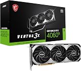 MSI Gaming RTX 4060 Ti Ventus 3X 8GB GDDR6 Graphics Card Ada Lovelace DLSS 3 view 1