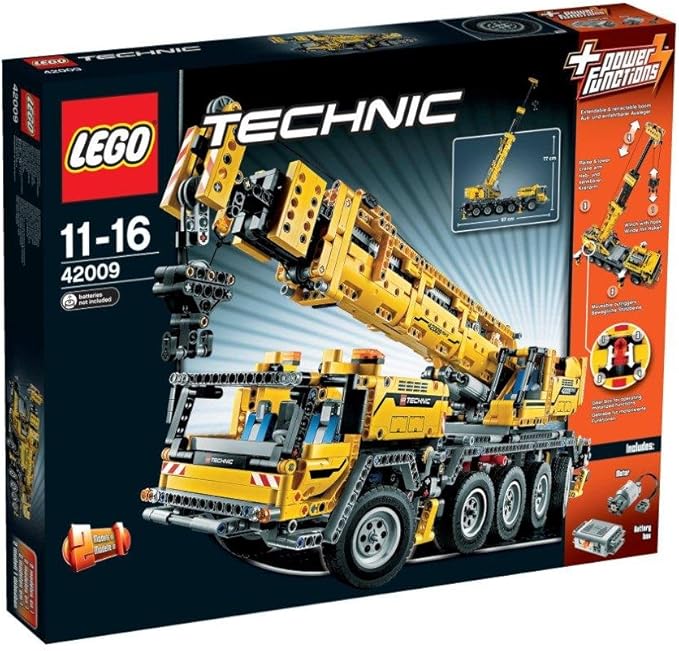 LEGO Technic - Juego de Montaje de grúa (42009): Lego: Amazon.es: Juguetes y juegos