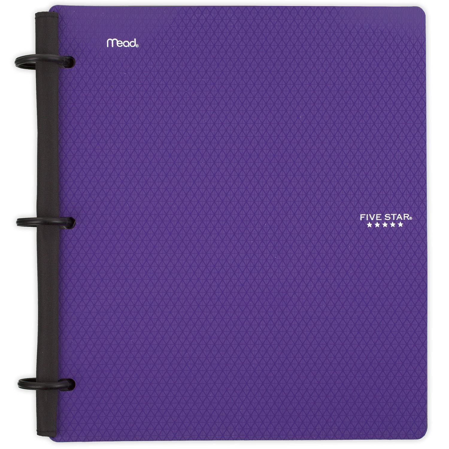 Five Star Flex Hybrid NoteBinder, 1 Inch Binder, Royal Purple (72514)